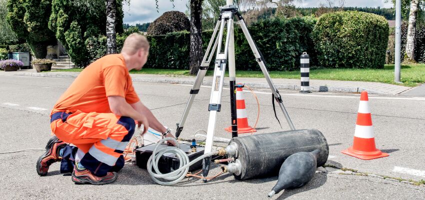 Kanalmeister im Einsatz